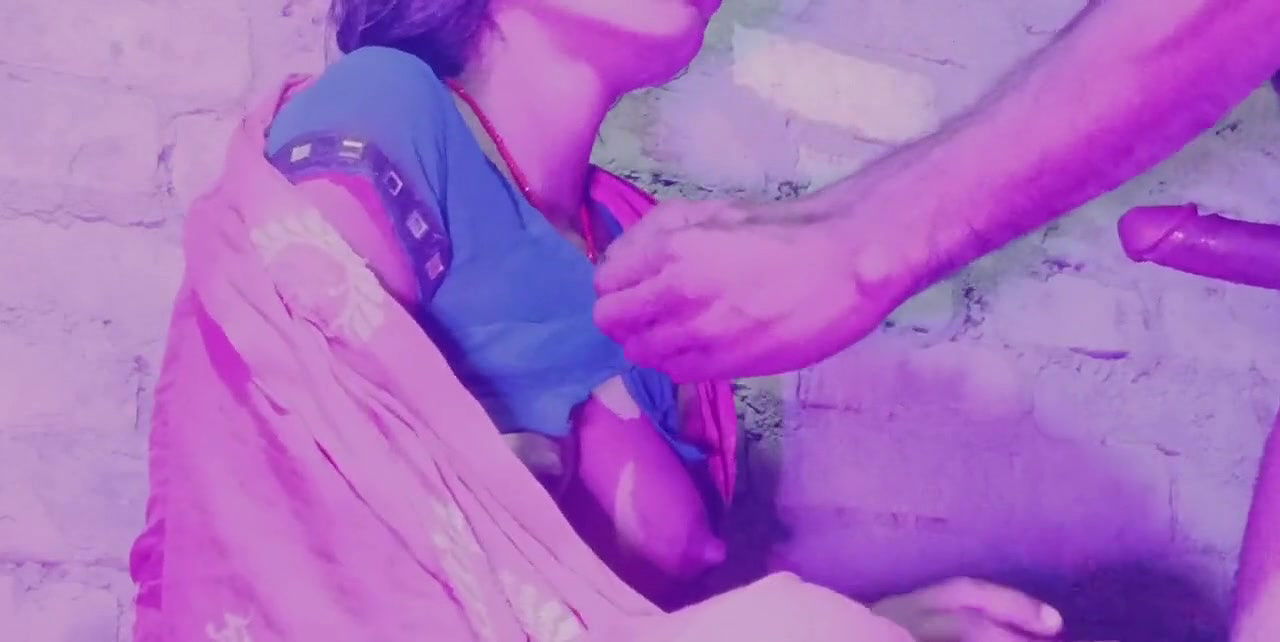 Boyfriend fucks virgin Indian desi bhabhi hard before marriage and cums on her breasts