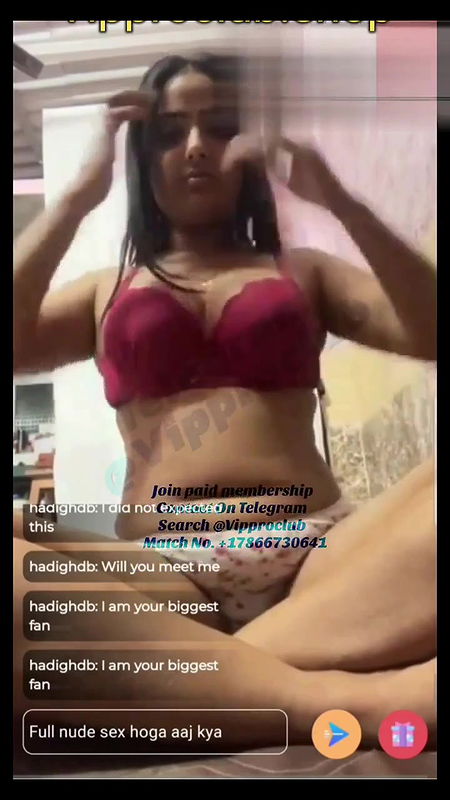 Webseries Actress Shyna Khatri New Live