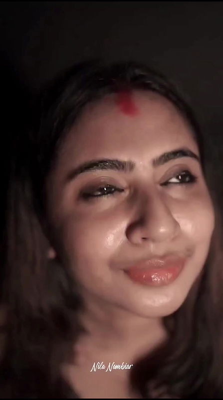 Nila Nambiar First Time Boobs Reveal With Face And Showing Her Sexy Clean Shaved Armpits