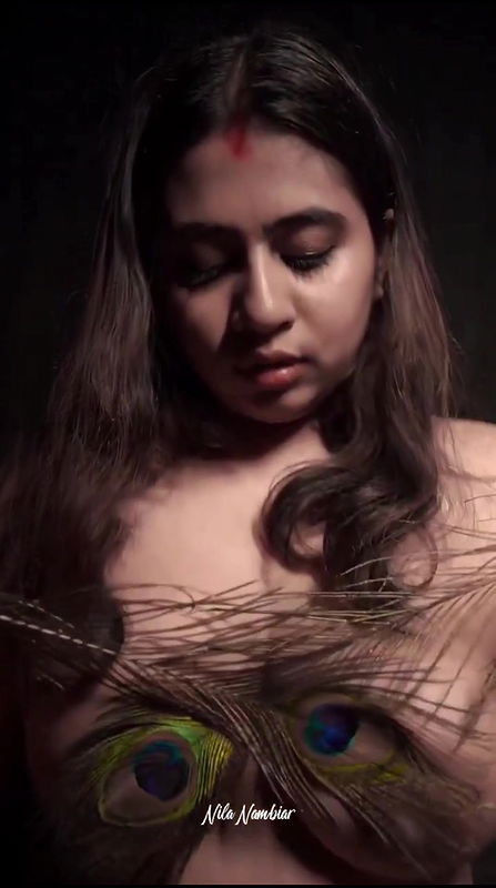 Nila Nambiar First Time Boobs Reveal With Face And Showing Her Sexy Clean Shaved Armpits