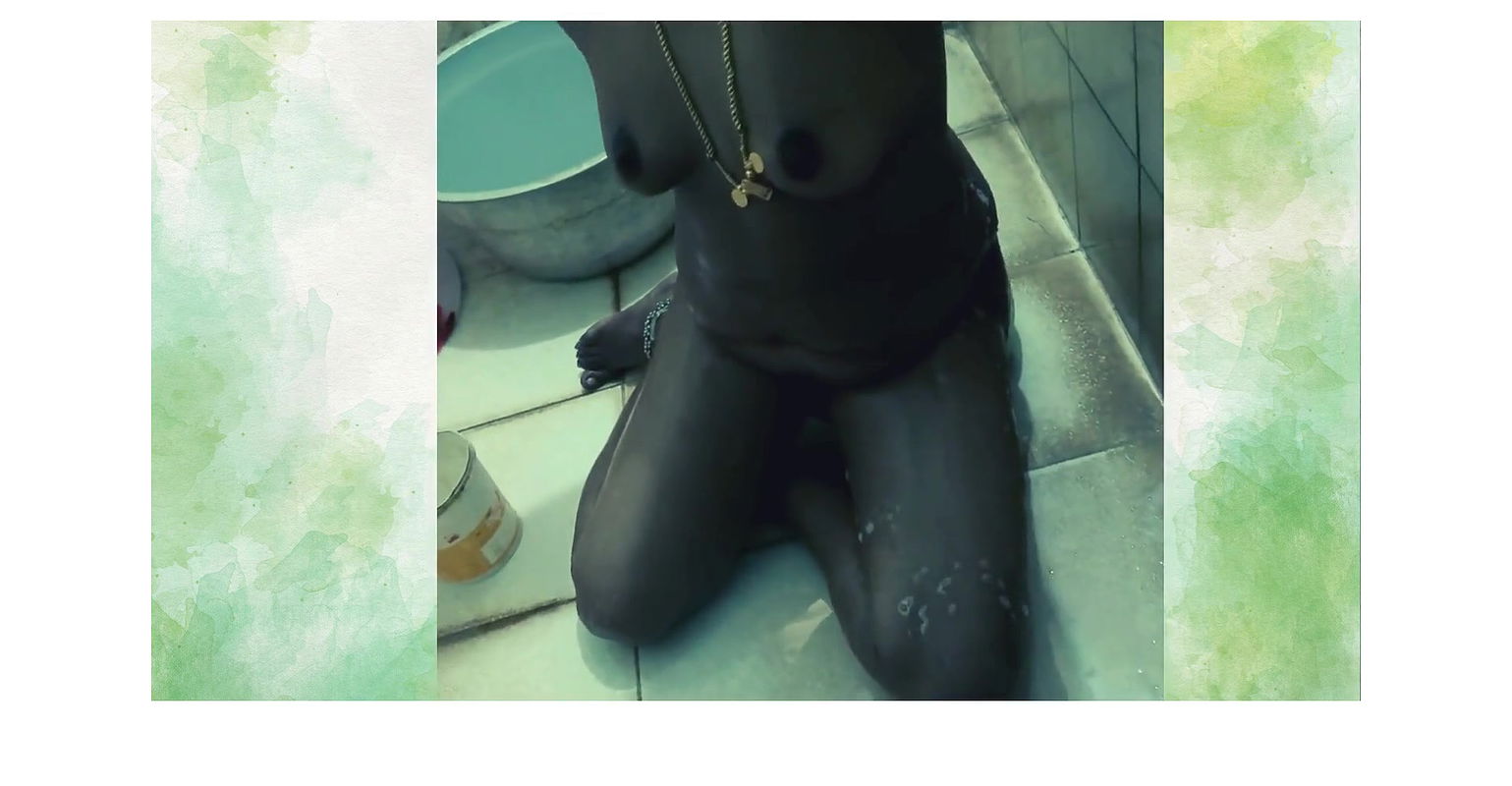 Tamil lady Bathing video