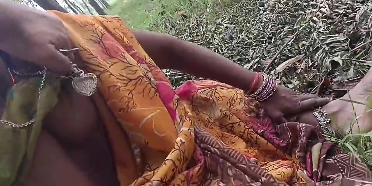 Sex after cutting wood in the forest