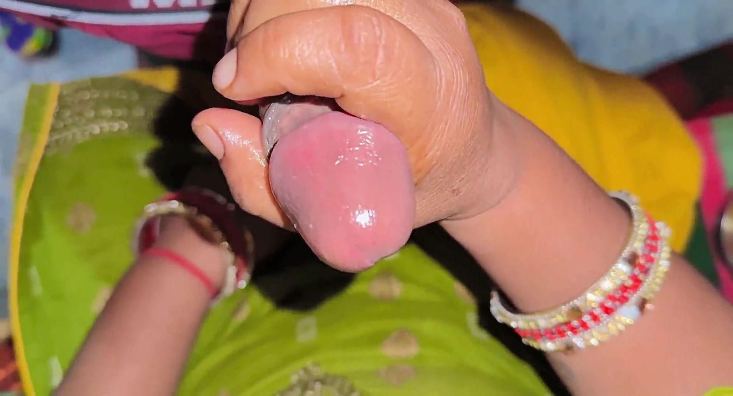 Sister-in-law massages brother-in-law’s