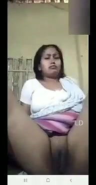 Assamese bhabhi unsatisfied video calling hubby pussy show