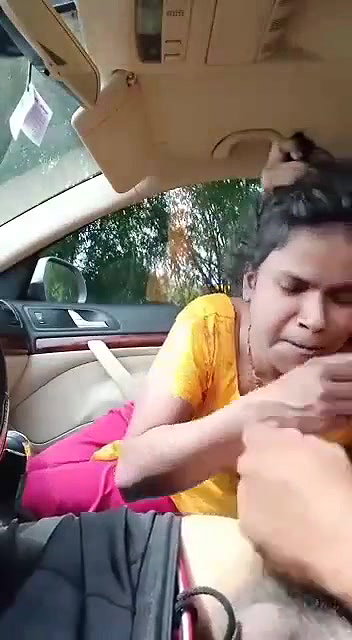 Desi sexy bhabi on car