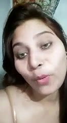 Sexy﻿﻿﻿ Desi Girl Showing Her Big Boobs and Wet Pussy