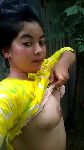 Beautiful Village Girl Showing