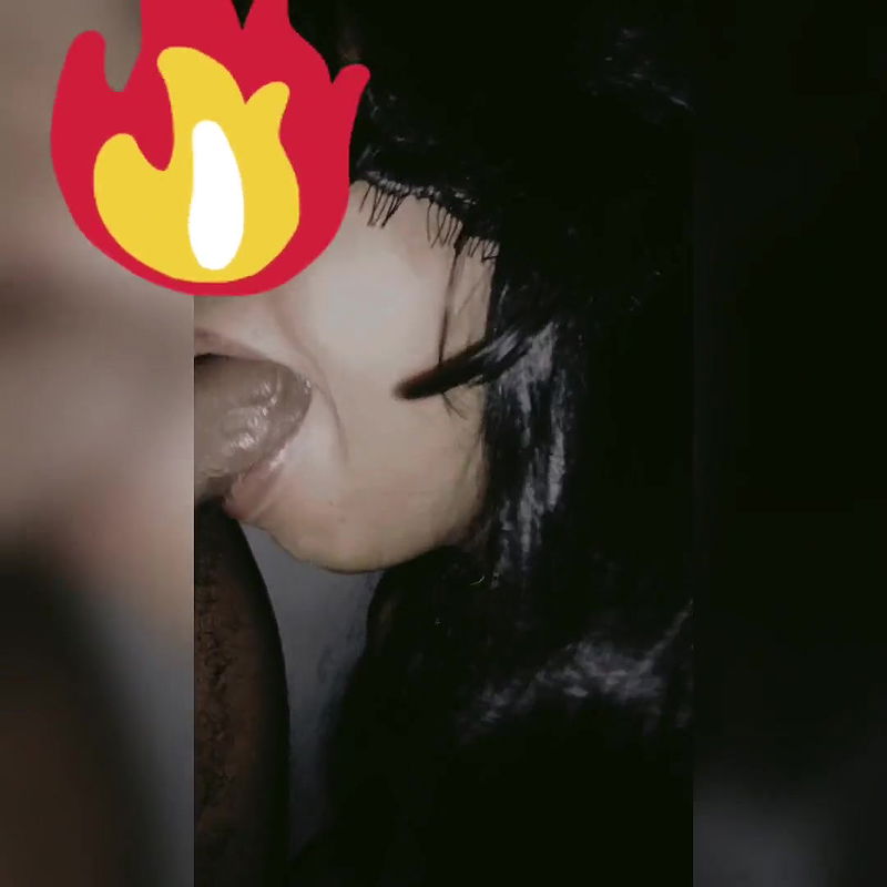 latika sucking cock hard