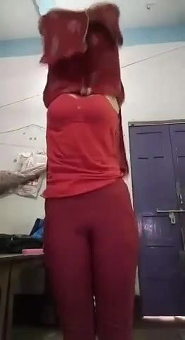 New Leak ]Desi Sexy Horny Girl Salwar Strip And Perfect Asshole Show