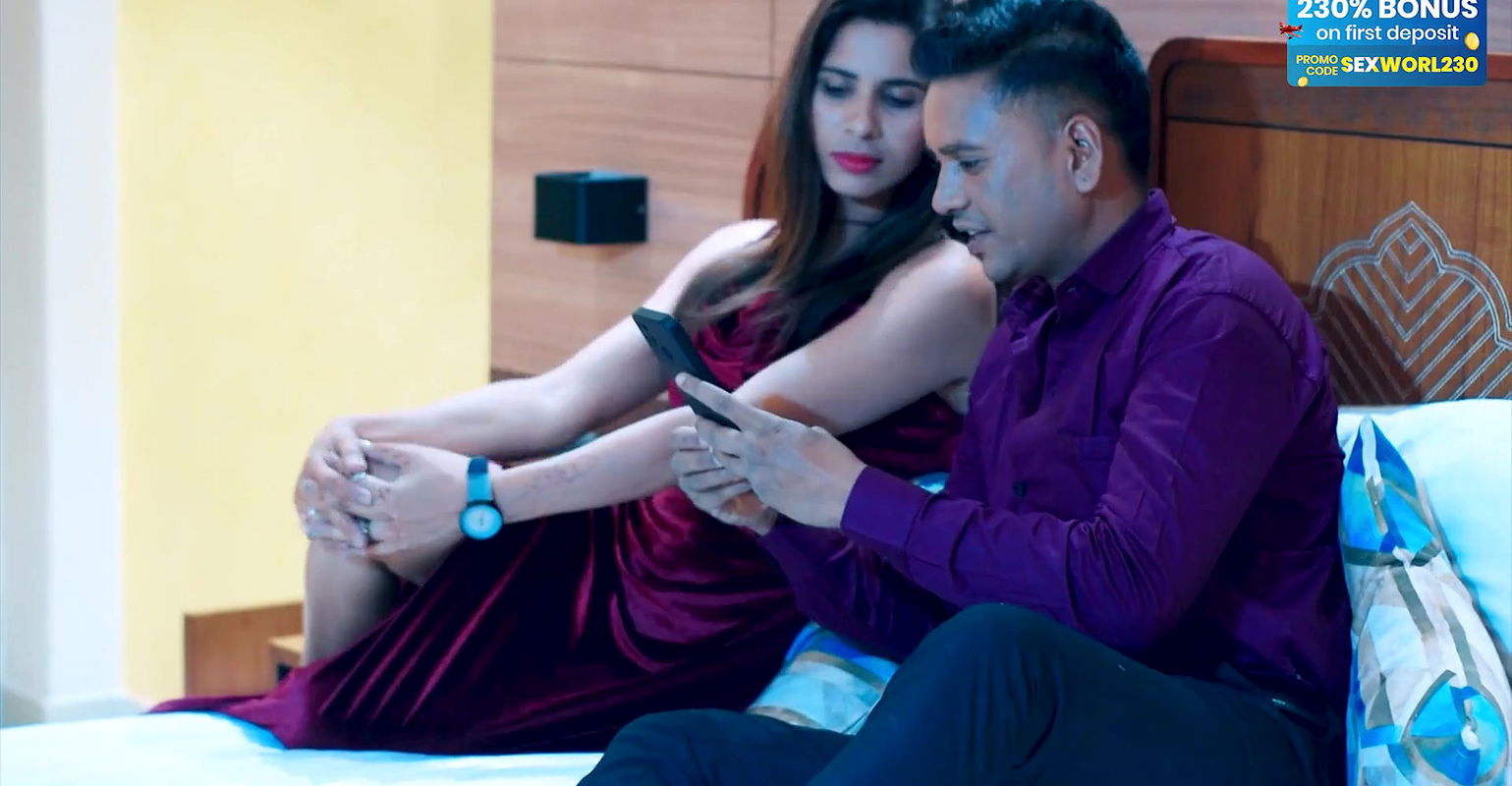 Horny couple get inside room and seduced to each other for hard core fuck while playing game