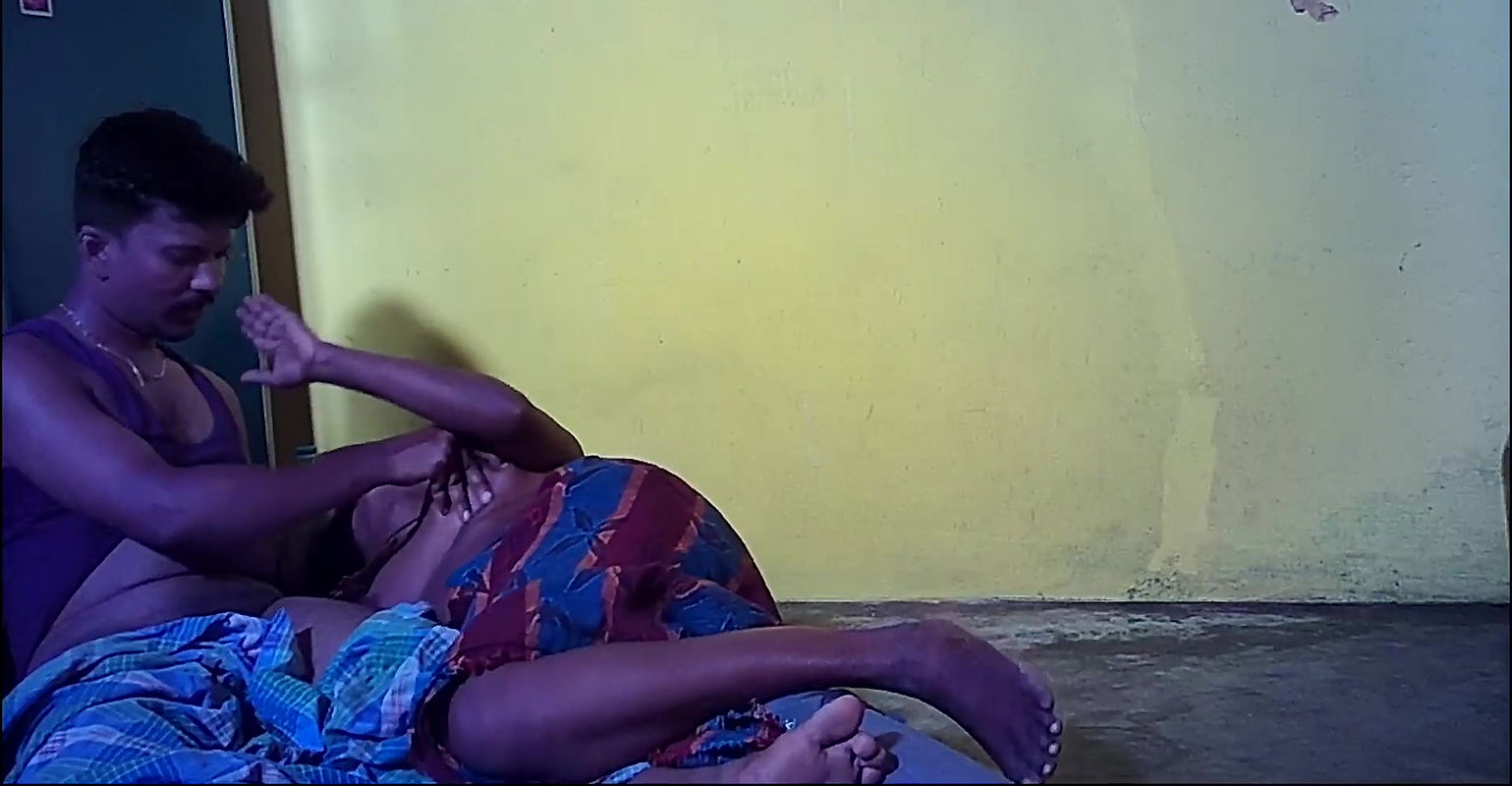 Indian village house hot wife big boobs pressing