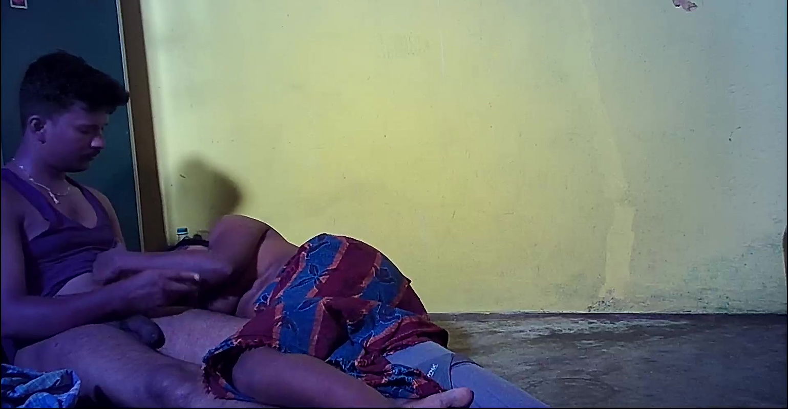 Indian village house hot wife big boobs pressing