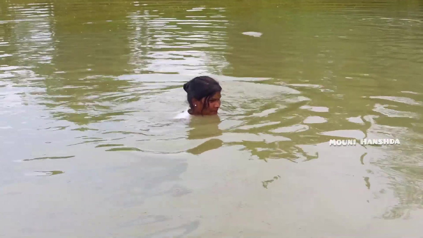 Amazing Village Girl Fishing Video