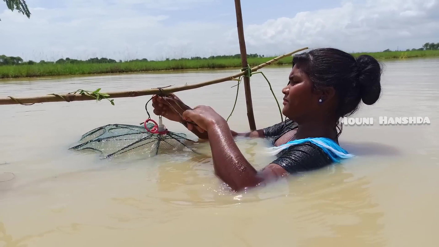 x New Amazon trap net fishing-da