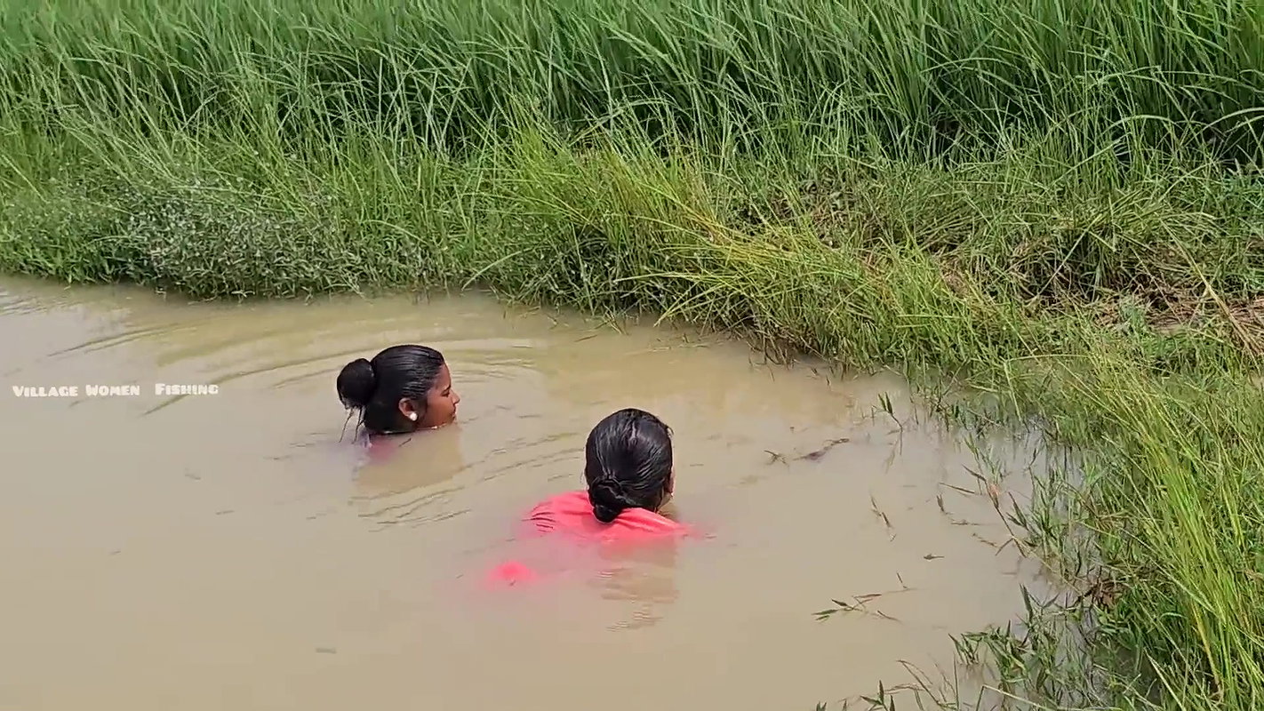 Amazing Village Women new Fishing video    Village