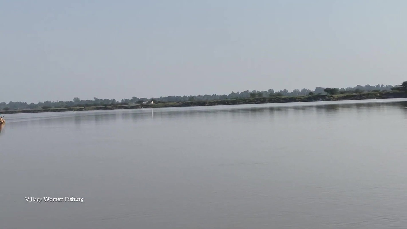 xAmazing village women unique fish trap   unique fi