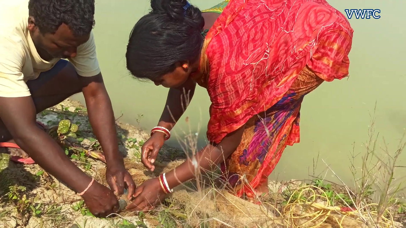 Amazing Woman Fishing Part – II   Village Women fi