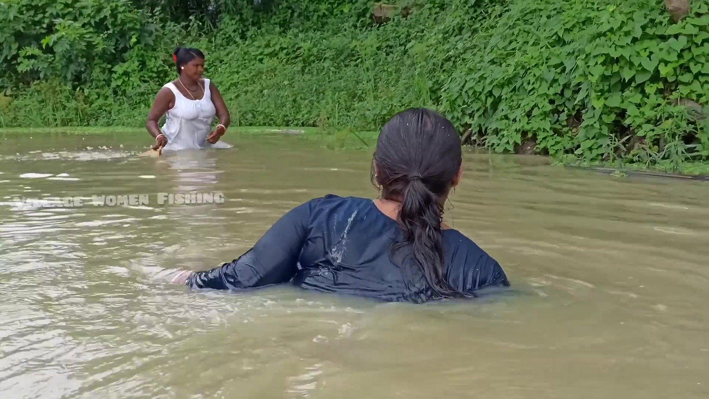 x New  Amazing Village Women Net Fishing    Mouni fi