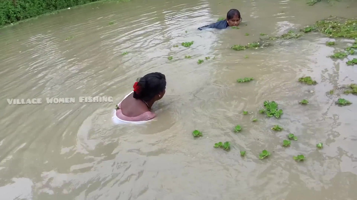 x New  Amazing Village Women Net Fishing    Mouni fi