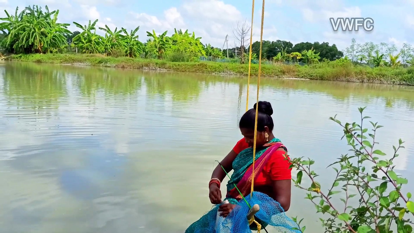 x The Best Ever Swing Hook Fishing by Village Women