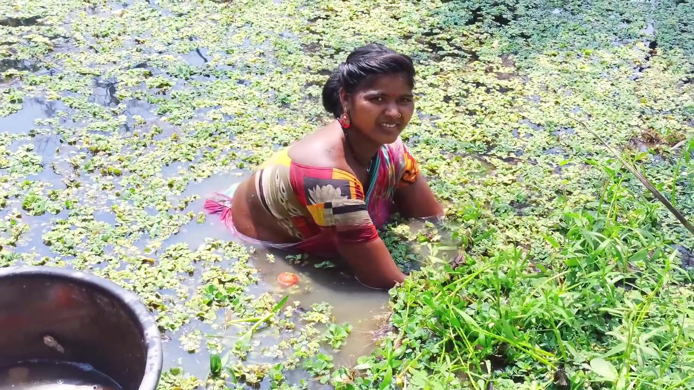 Traditional Hand Fishing by Village Women