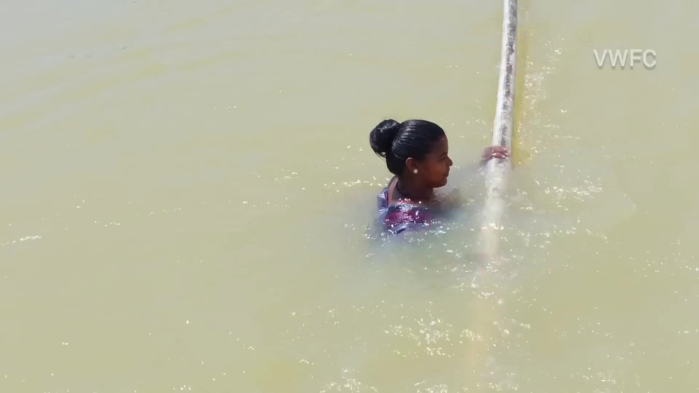 Village Women New Net fishing video 13