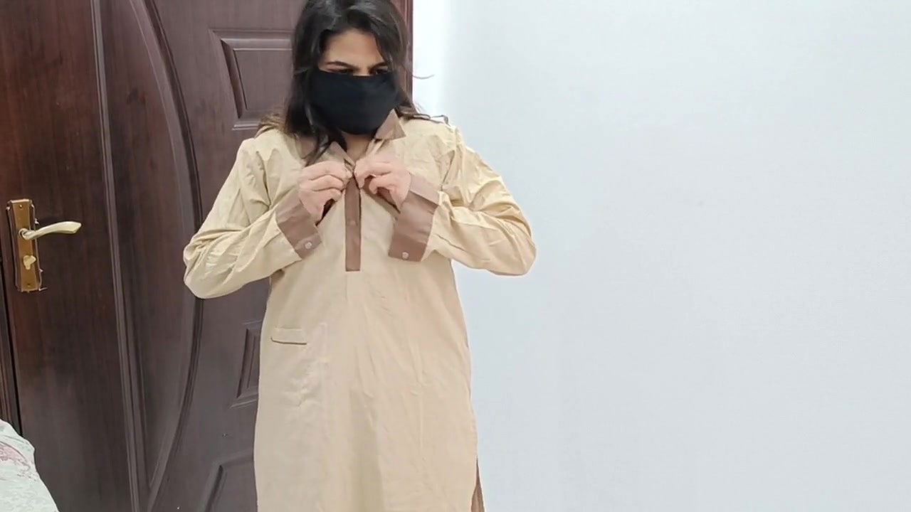 Desi Pakistani School Girl Dressed Up Her Uniform