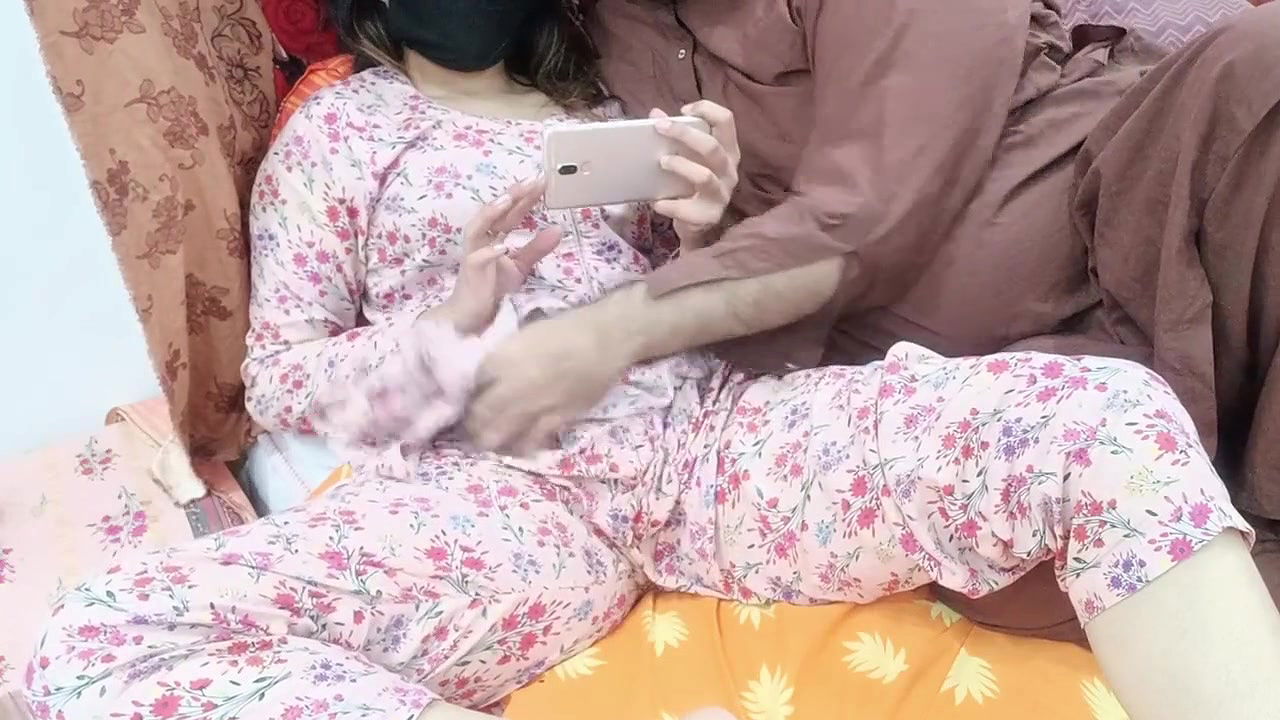 x Pakistani Housewife Paying Her Husband,s Debt With