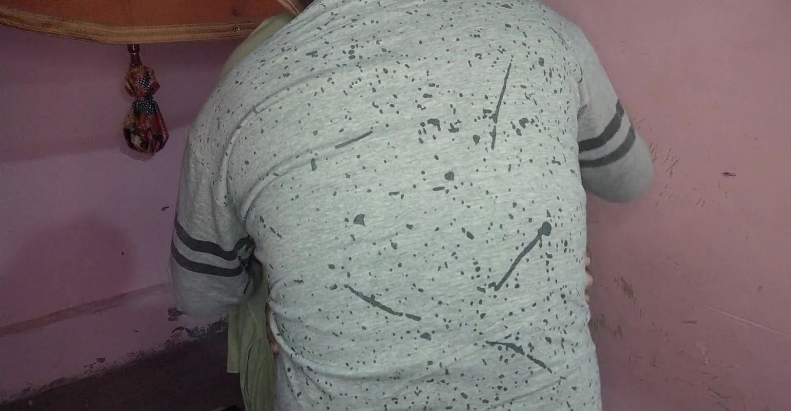 The brother-in-law turned the sister-in-law’s pussy red by licking it