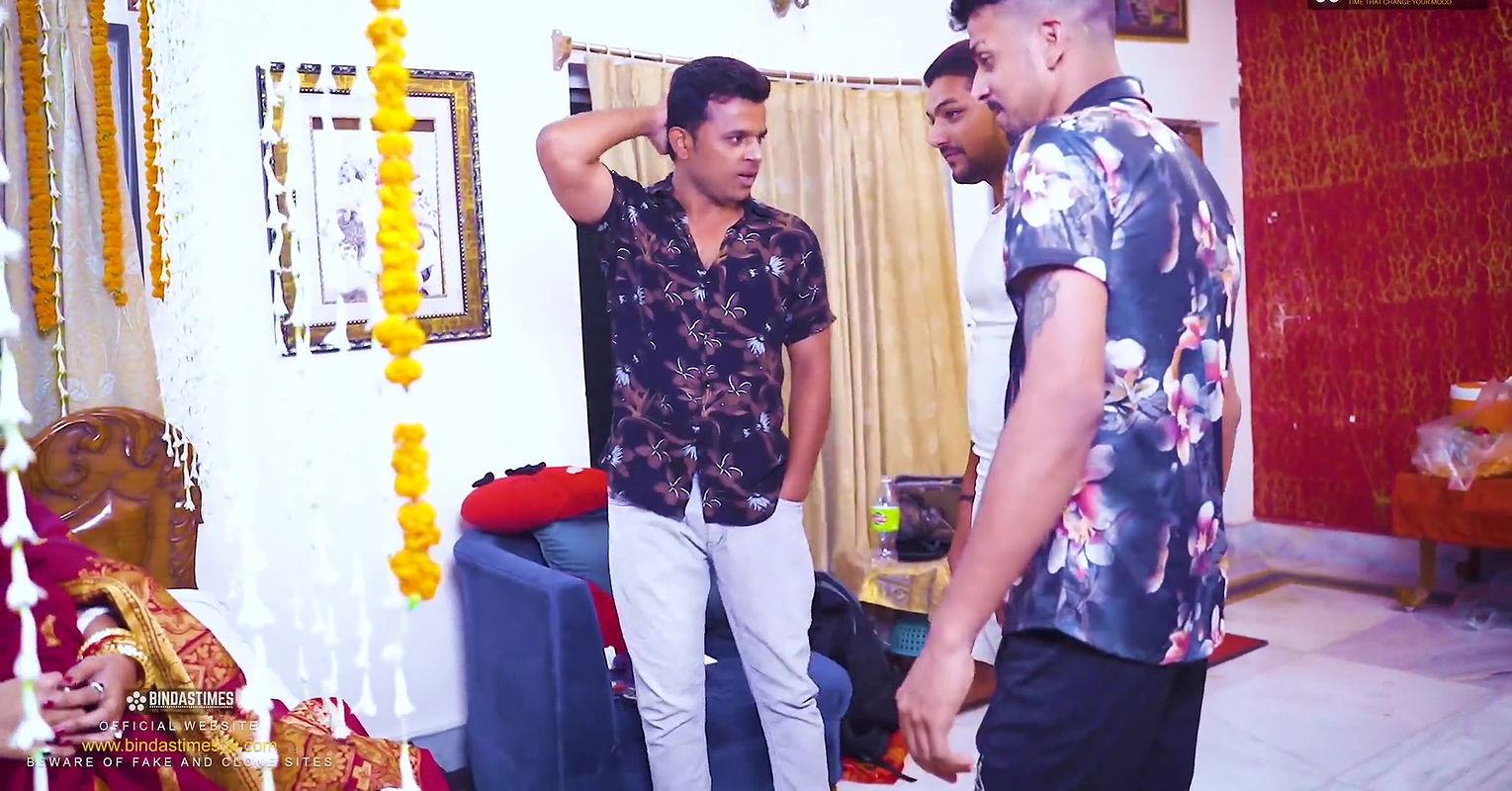 Desi Indian Newly Married Milf Wife GangBang with Her Husband’s Friend ( Hindi Audio )