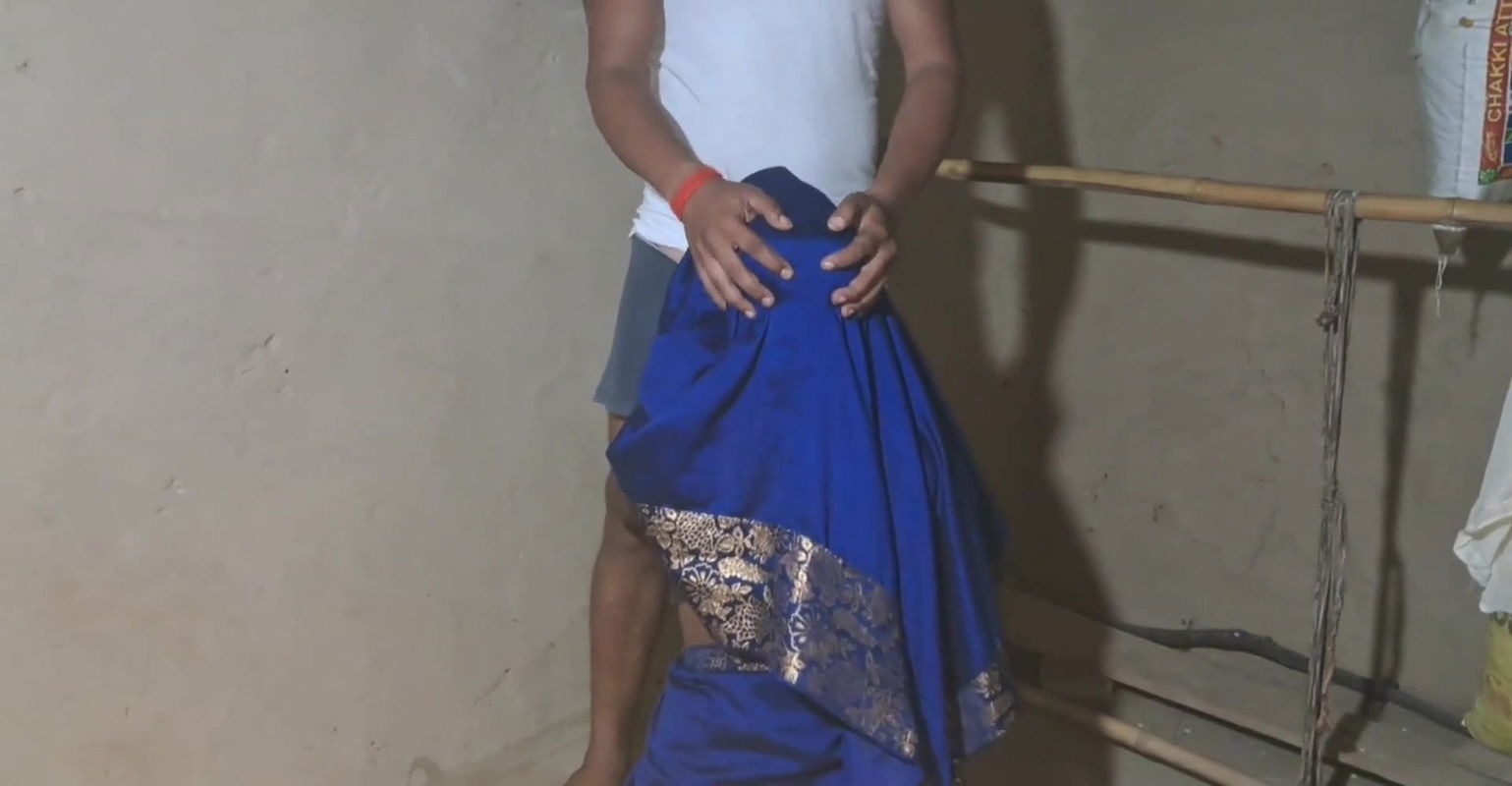 Khala’s step daughter Fucking At Old Soil House Standup Style