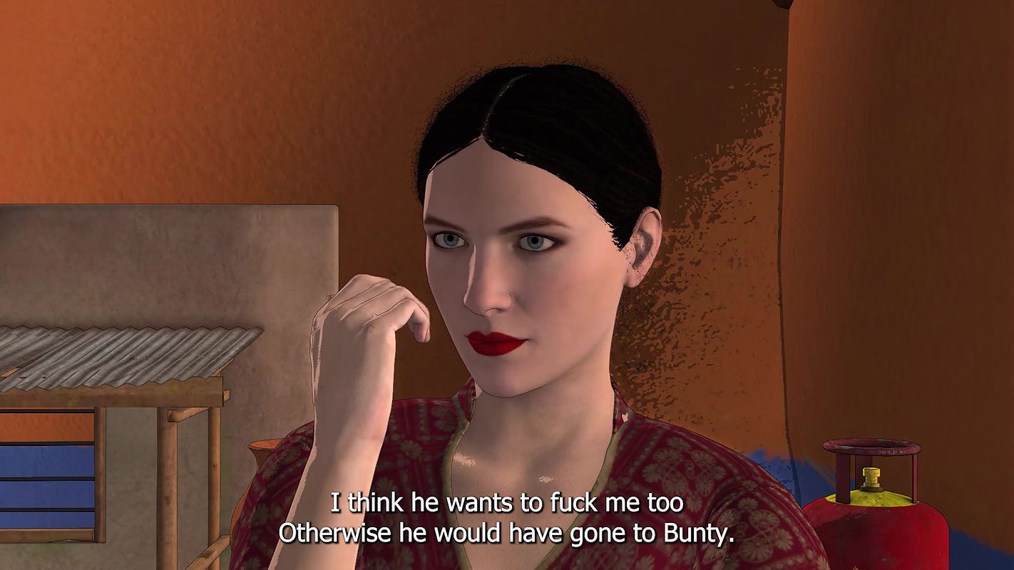 brother in laws friend caught busty slut widow bhabhi having sex and pressures her to have fucking