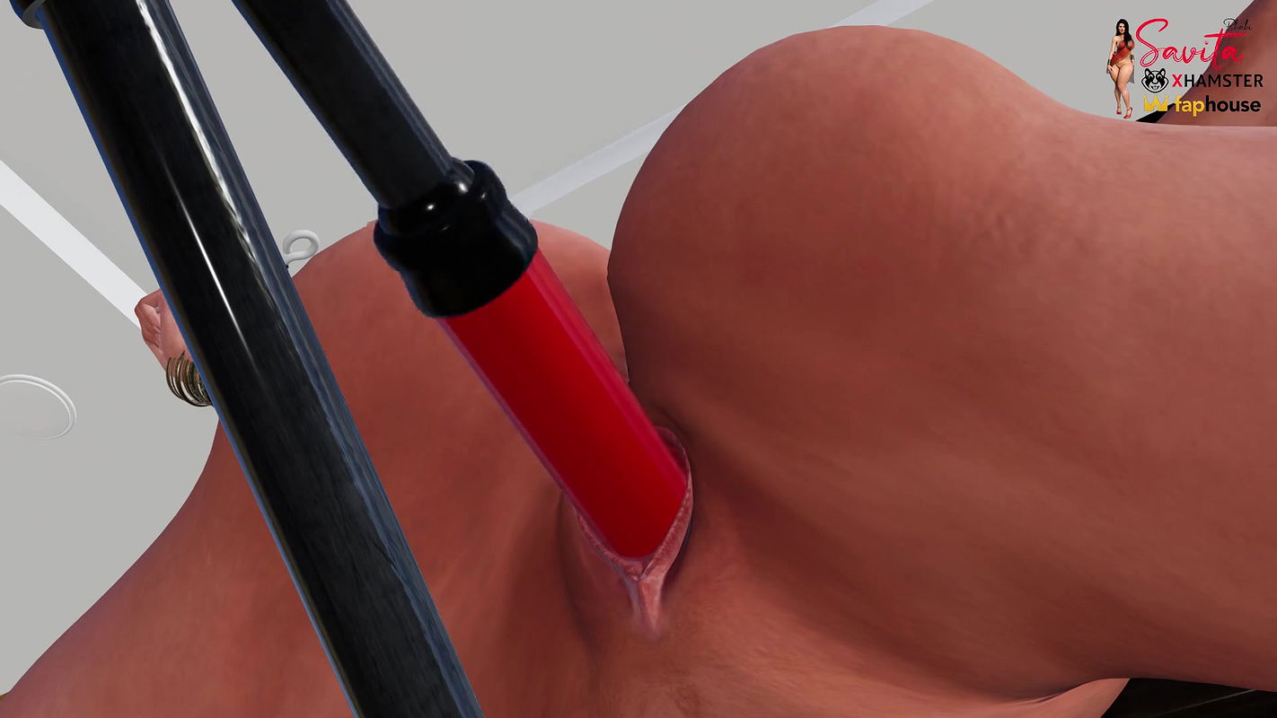 sexy stepmom fucking by machine in her office