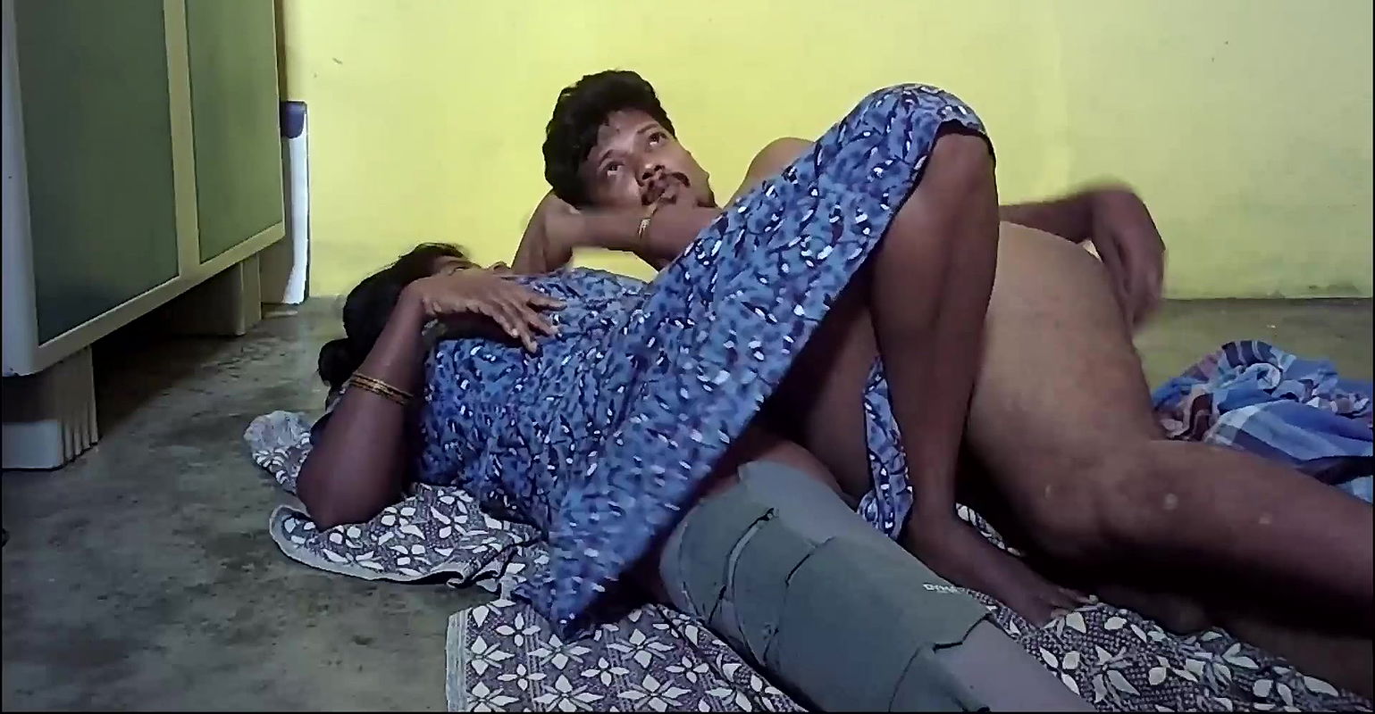 Indian village house wife kissing ass Housband