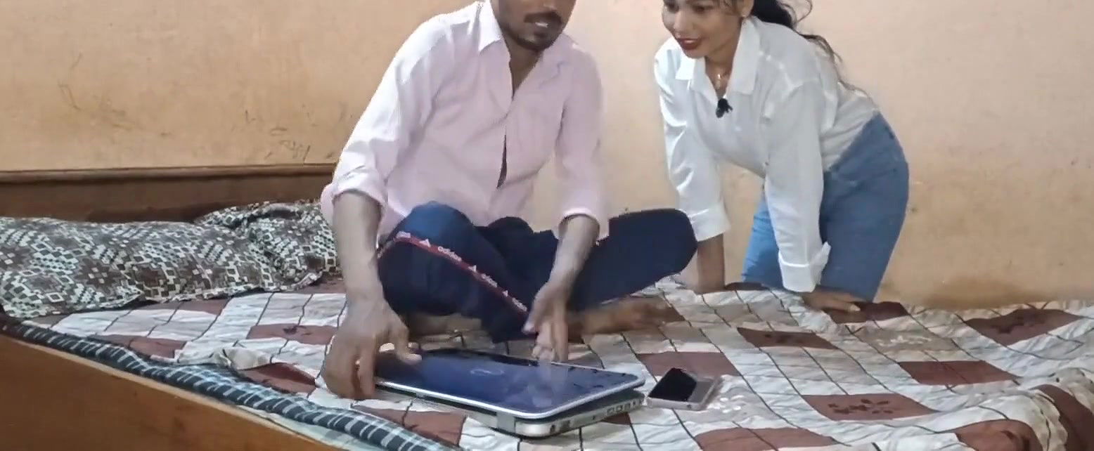 The Room Owner Came to Collect the Rent and When She Did Not Get the Rent She Started Having Sex