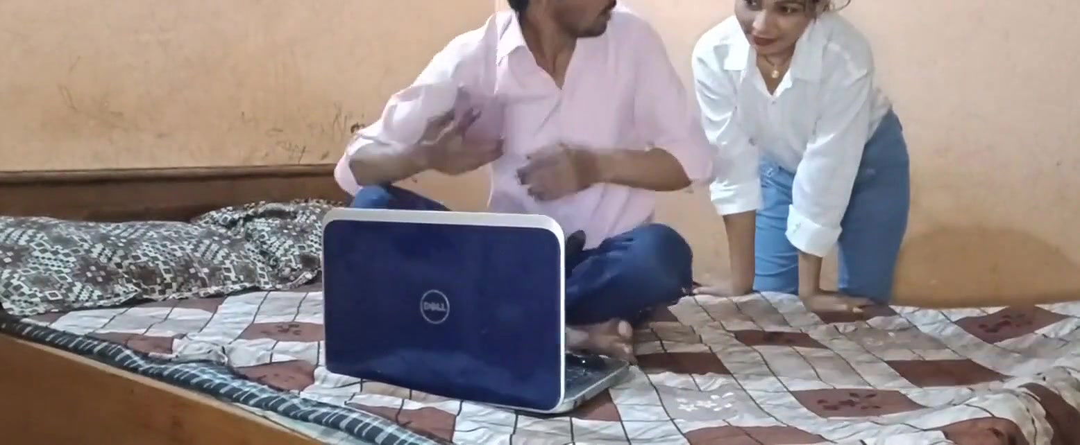 The Room Owner Came to Collect the Rent and When She Did Not Get the Rent She Started Having Sex