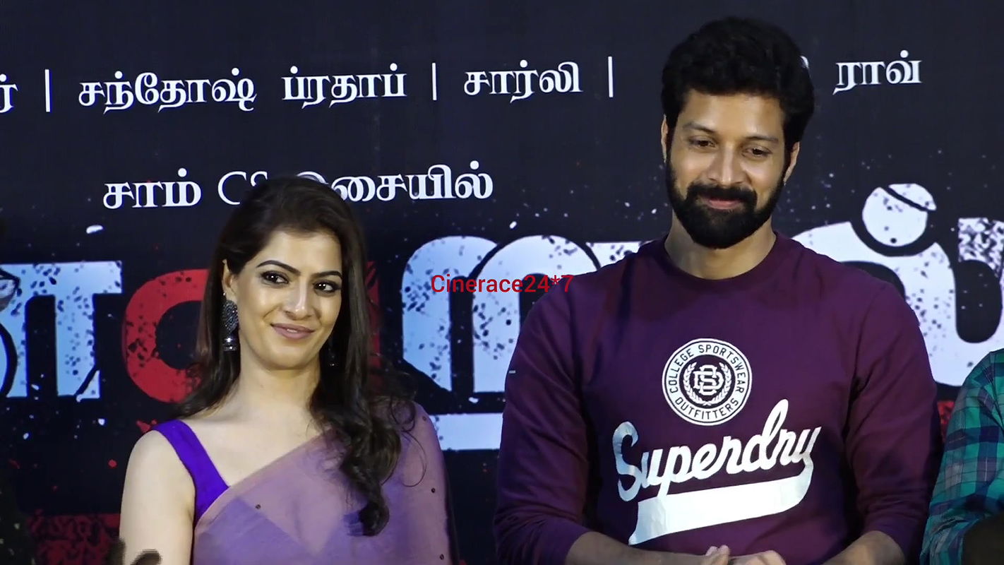 Varalakshmi Sizzling Big Boobs Cleavage Exposure in Transparent Saree