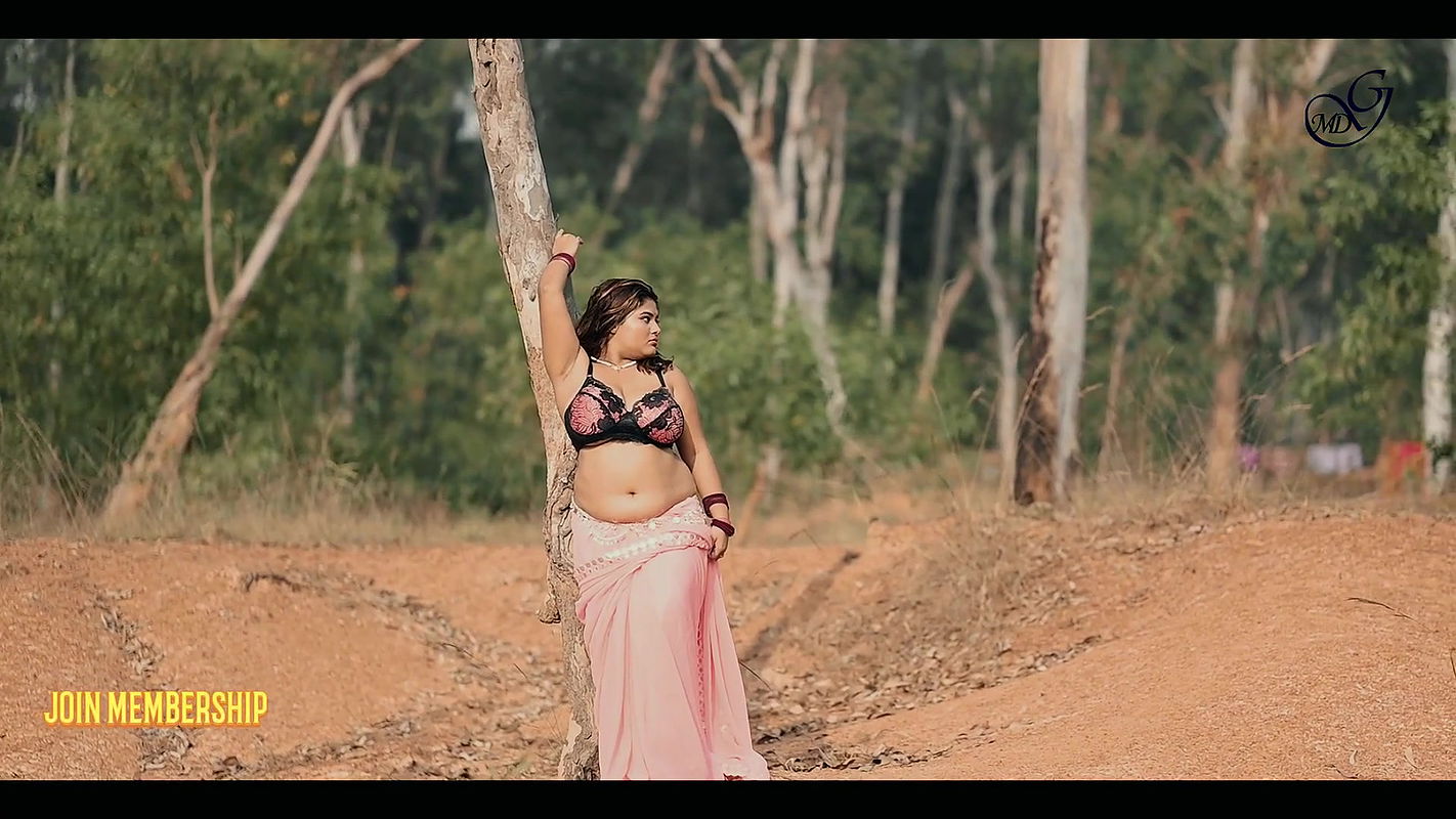 MEGHA DAS GHOSH MEGHA IN PINK SAREE VIDEO BONG FASHION VLOG