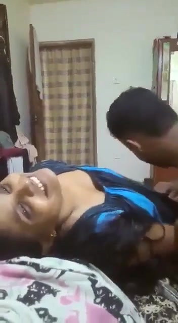 Horny Husband Sucking Boob And Licking Pussy