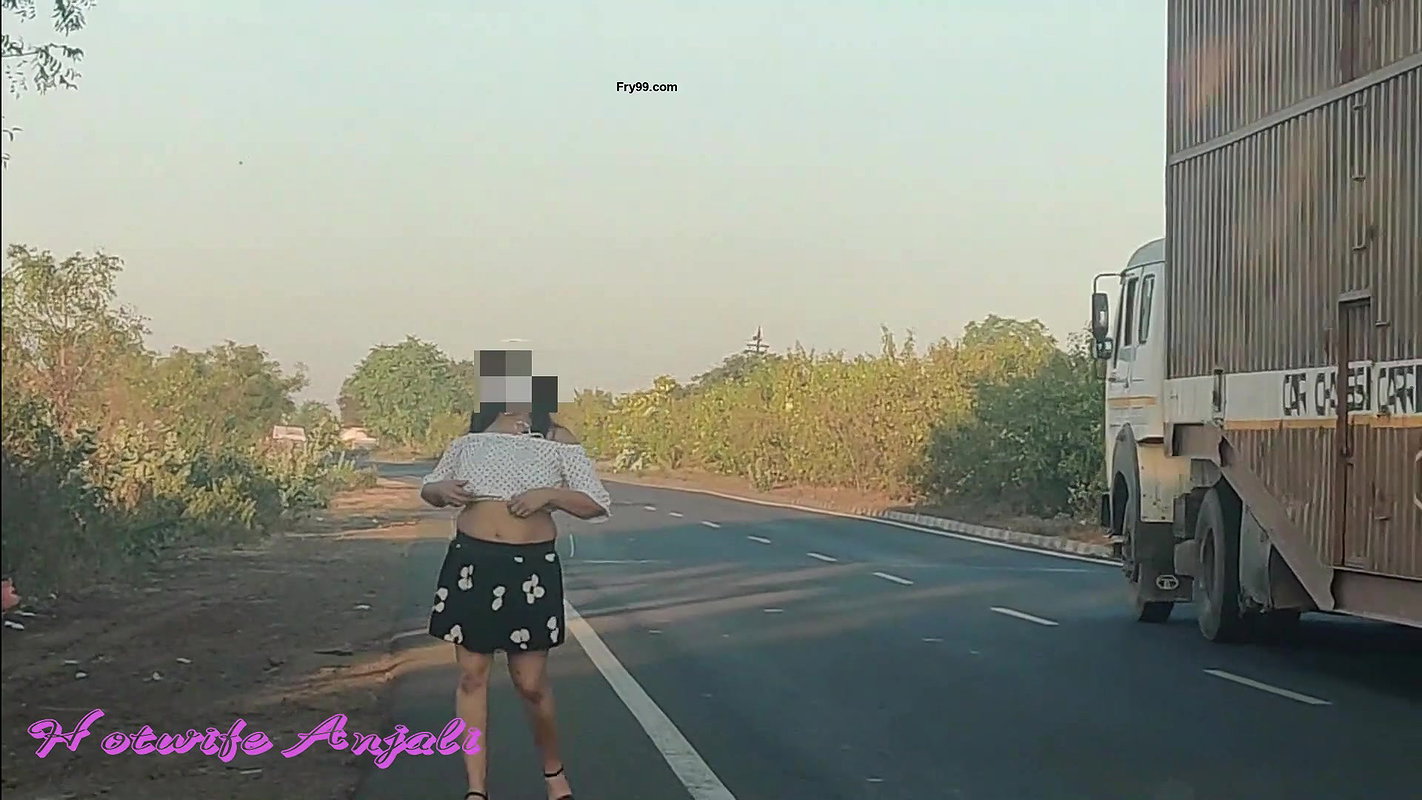 Indian Hotwife Anjali Aka karananjali_1 Naked Driving Dare