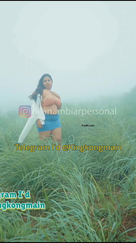 NILA NAMBIAR BLUE AND WHITE DRESS PART 1