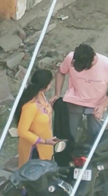 Desi lover fun outdoor