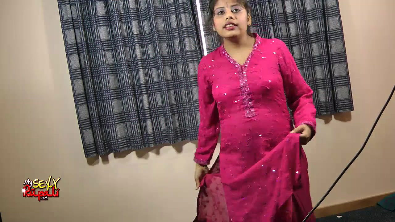 rupali bhabhi in red shalwar suit