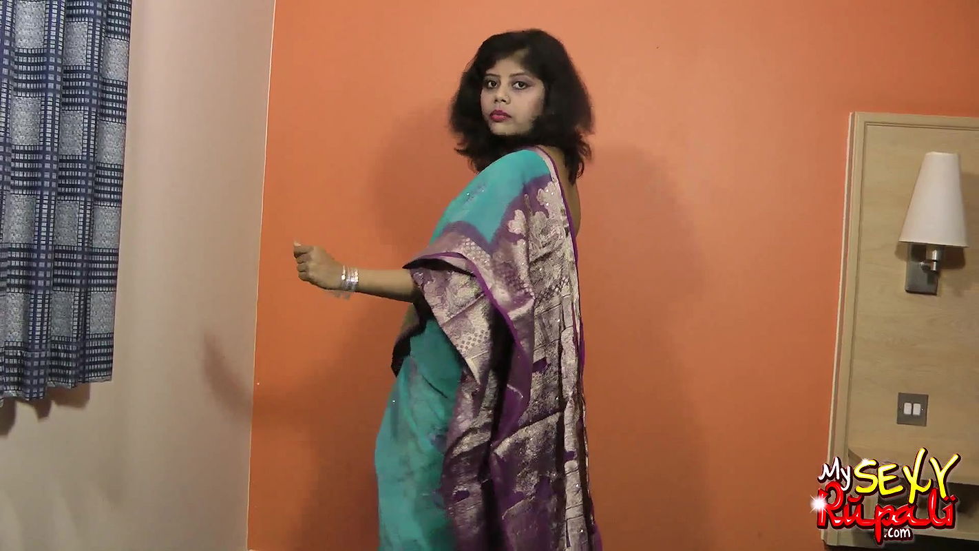 rupali in traditional indian saree