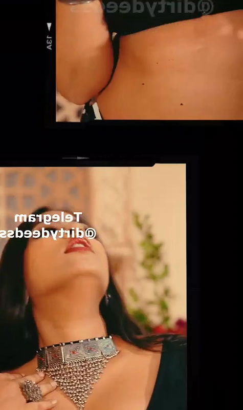 Anjali Gaud Black Saree ~ Exclusive App Content