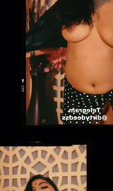 Anjali Gaud Black Saree ~ Exclusive App Content