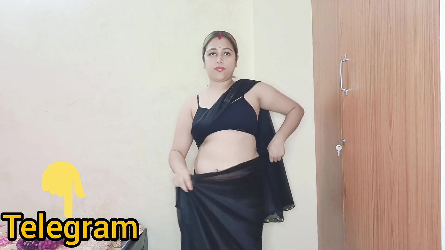 IND transparent saree Draping video full wa