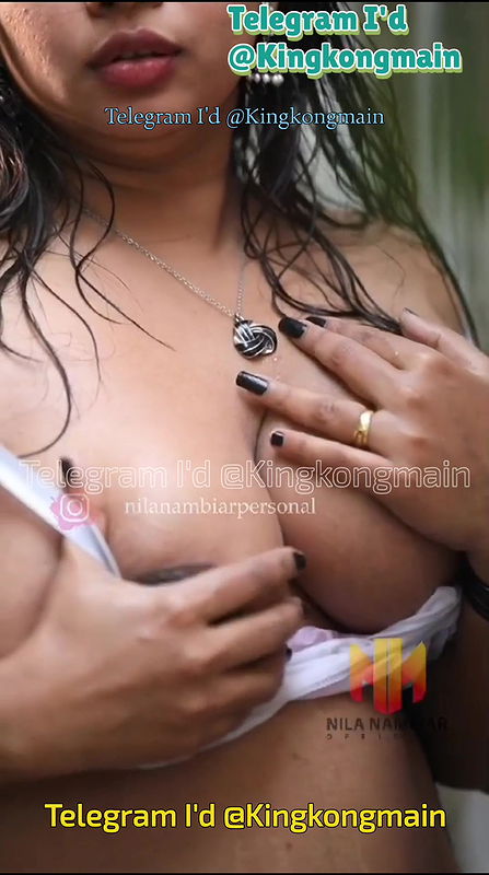 Nila Nambiar Black Saree Part 01  Exclusive App Content