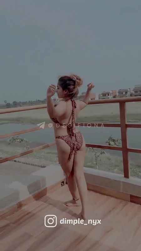 Insta Girl Dipshikha Roy aka Dimple_nyx Hot Assorted Photoshoot Clips