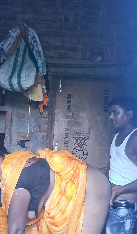 They came to my village and fucked me by making me a hut